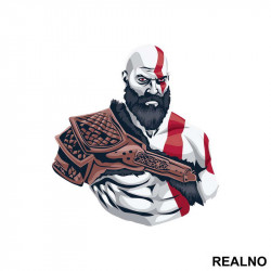 Dripping - Kratos - God Of War - Nalepnica Dripping - Kratos - God Of War - Nalepnica