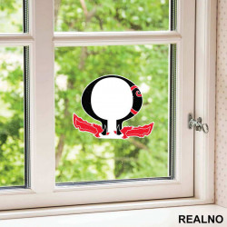 Omega - God Of War - Nalepnica