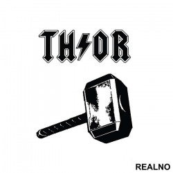 Logo - Mjölnir - Thor - Nalepnica Logo - Mjölnir - Thor - Nalepnica