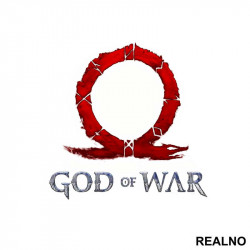 Logo - God Of War - Nalepnica Logo - God Of War - Nalepnica