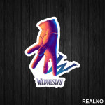 Thing And Logo - Wednesday - Sreda - Nalepnica