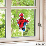 Scattered Drawing - SpiderMan - Nalepnica