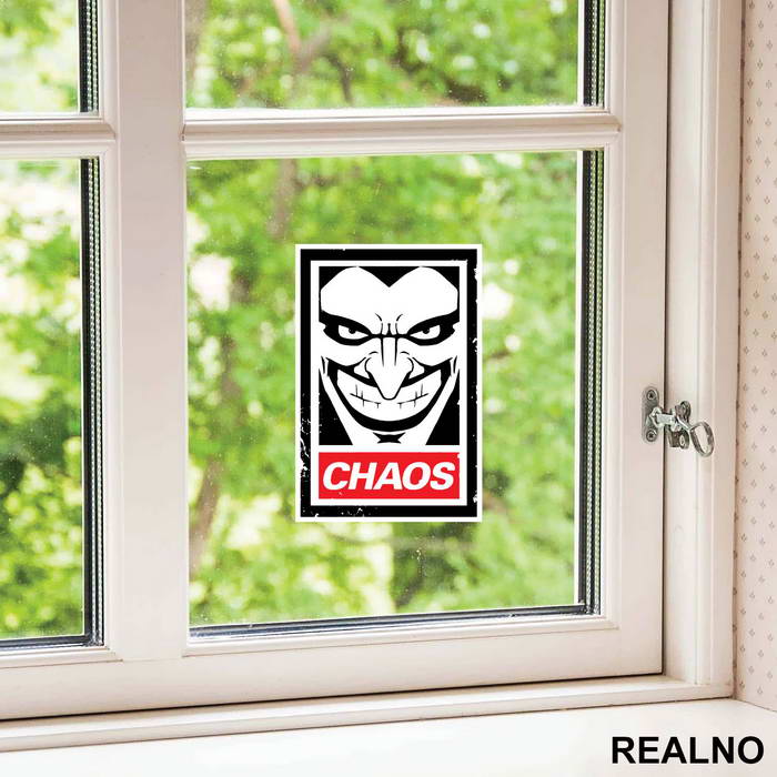 Chaos - Joker - Nalepnica