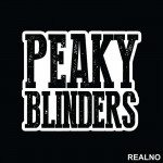 Logo - Peaky Blinders - Nalepnica