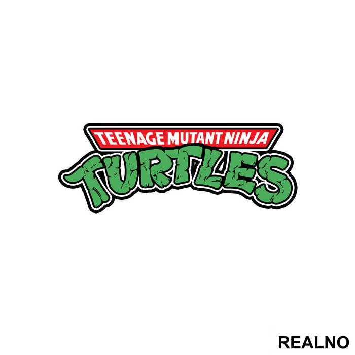 Teenage Mutant Ninja Turtles - Logo - Nindža Kornjače - Nalepnica