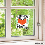 Read More Poetry - Books - Čitanje - Knjige - Nalepnica