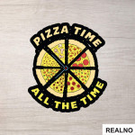 Pizza Time, All The Time - Hrana - Food - Nalepnica