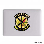 Pizza Time, All The Time - Hrana - Food - Nalepnica