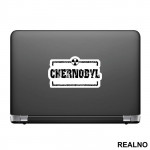 Logo - Chernobyl - Nalepnica