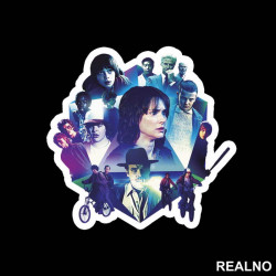 Purple Picture - Stranger Things - Nalepnica Purple Picture - Stranger Things - Nalepnica