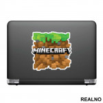 Blocks Logo - Minecraft - Nalepnica