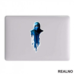 Sub Zero Polygonal Art - Mortal Kombat - Nalepnica Sub Zero Polygonal Art - Mortal Kombat - Nalepnica
