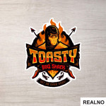 Scorpions Toasty BBQ Shack - Mortal Kombat - Nalepnica