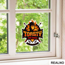 Scorpions Toasty BBQ Shack - Mortal Kombat - Nalepnica Scorpions Toasty BBQ Shack - Mortal Kombat - Nalepnica