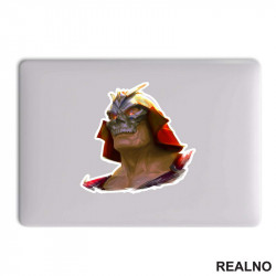 Shao Kahn Portrait Illustration - Mortal Kombat - Nalepnica Shao Kahn Portrait Illustration - Mortal Kombat - Nalepnica