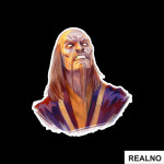 Shang Tsung Portrait Illustration - Mortal Kombat - Nalepnica