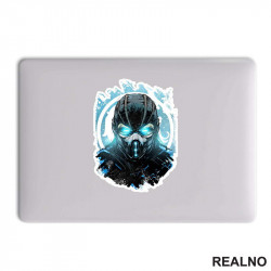 Sub Zero Portrait Art - Mortal Kombat - Nalepnica Sub Zero Portrait Art - Mortal Kombat - Nalepnica