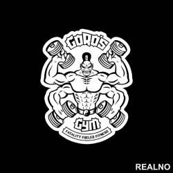 Goro's Gym - Mortal Kombat - Nalepnica Goro's Gym - Mortal Kombat - Nalepnica
