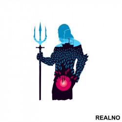 Double Exposure - Aquaman - Nalepnica Double Exposure - Aquaman - Nalepnica