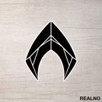 Logo - Aquaman - Nalepnica