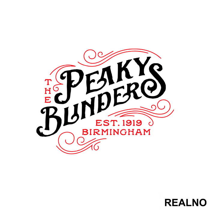 EST 1919 Birmingham - Peaky Blinders - Nalepnica