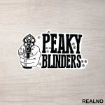 Revolver In Hand - Peaky Blinders - Nalepnica