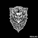 Face Illustration - Joker - Nalepnica