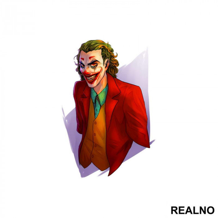 Red Eyes Portrait - Joker - Nalepnica