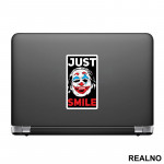 Just Smile - Joker - Nalepnica