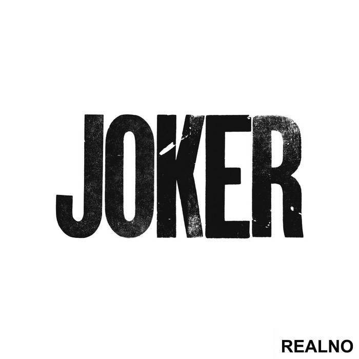 Text Logo - Joker - Nalepnica