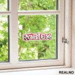 Logo Metallic - Roblox - Nalepnica