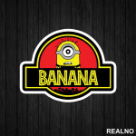 Banana World - Minions - Nalepnica