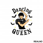 Dancing Queen - Colors - Wednesday - Sreda - Nalepnica