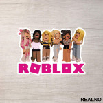 Girls - Pink - Roblox - Nalepnica