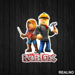 The Repair Man And Wizard - Roblox - Nalepnica