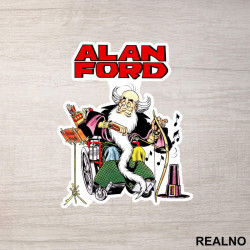 Broj Jedan - Svira - Alan Ford - Nalepnica Broj Jedan - Svira - Alan Ford - Nalepnica
