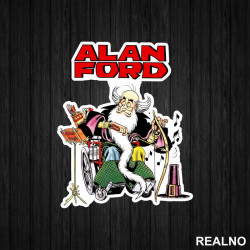 Broj Jedan - Svira - Alan Ford - Nalepnica Broj Jedan - Svira - Alan Ford - Nalepnica