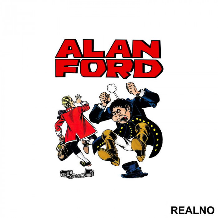 Bekstvo - Alan Ford - Nalepnica