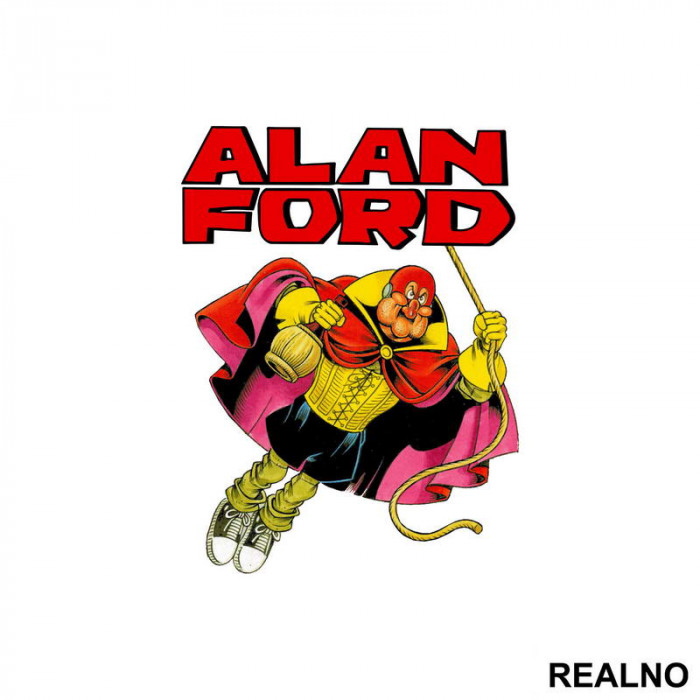 Superhik - Logo - Alan Ford - Nalepnica