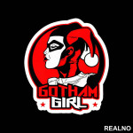 Gotham Girl - Harley Quinn - Nalepnica