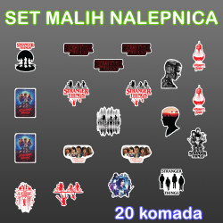 Stranger Things Set Malih Nalepnica - 20kom Stranger Things Set Malih Nalepnica - 20kom