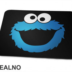 Cookie Monster - Head - Crtani Filmovi - Podloga za miš