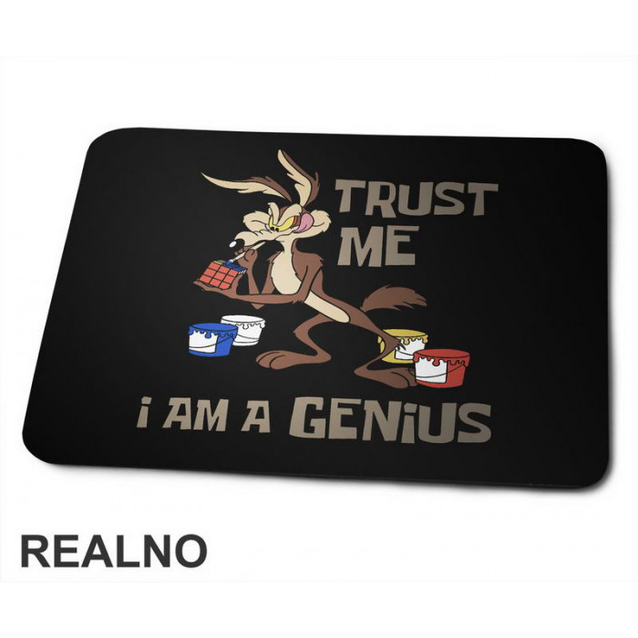 Trust Me, I Am A Genius - Pera Kojot Suvi Genije - Crtani Filmovi - Podloga za miš