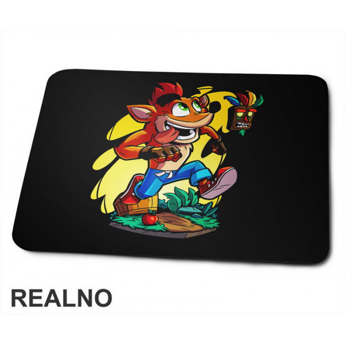 Crash Bandicoot - Running - Podloga za miš