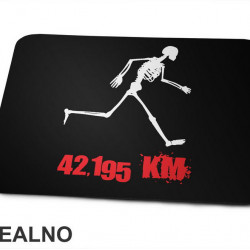 42,195 KM - Skeleton - Trčanje - Running - Podloga za miš