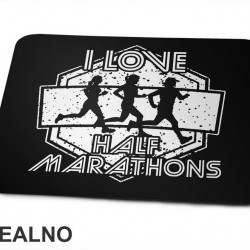 I Love Half Marathons - Trčanje - Running - Podloga za miš