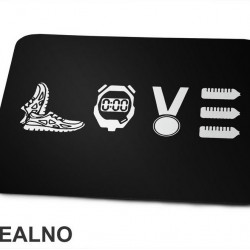 Love - Trčanje - Running - Podloga za miš Love - Trčanje - Running - Podloga za miš