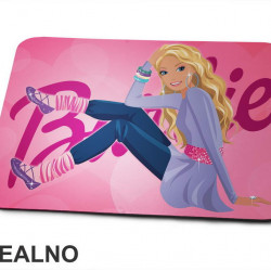 Sedi - Barbi - Roza Pozadina - Podloga za miš