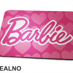 Stari Logo - Pink - Barbi - Roza Pozadina - Podloga za miš