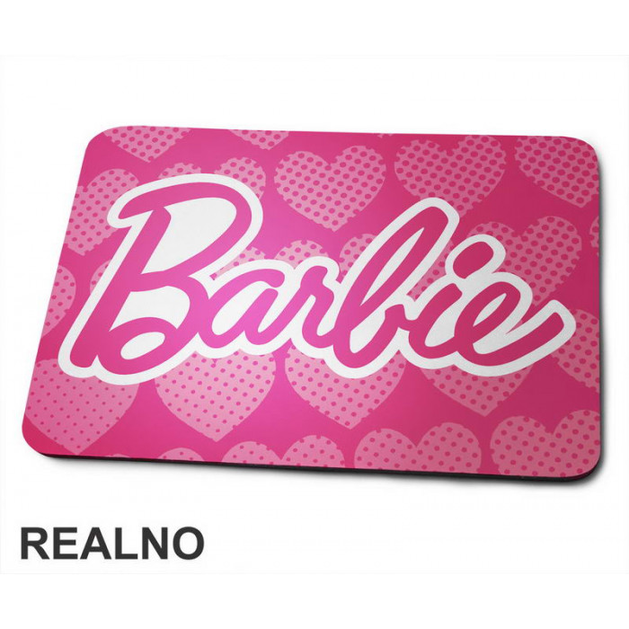 Stari Logo - Pink - Barbi - Roza Pozadina - Podloga za miš